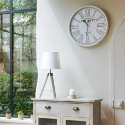 Lampe Trépied Runo écru Atmosphera H 58 Cm -Ledepot-bailleul Soldes Magasin lampe trepied runo ecru atmosphera h 58 cm 1