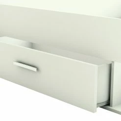 Demeyere Lit 140x190 Cm Pocket Blanc -Ledepot-bailleul Soldes Magasin lit 2 places polly blanc 7