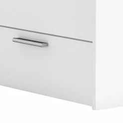 Demeyere Lit 1 Place 90x200 2 Tiroirs Blanc Michigan -Ledepot-bailleul Soldes Magasin lit 90x200cm ohio blanc 2