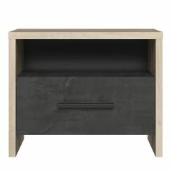 Demeyere Chevet Kansas 1 Tiroir 1 Niche -Ledepot-bailleul Soldes Magasin lit colorado 2 personnes 160x200 cm 4