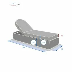 Lit Piscine Moorea Terre Ombre Hespéride -Ledepot-bailleul Soldes Magasin lit piscine moorea terre ombre hesperide 7