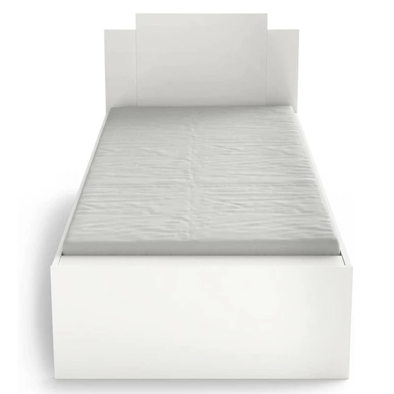 Demeyere Lit Simple 90 X 190/200 Life Blanc 4 Demeyere Lit Simple 90 X 190/200 Life Blanc – Image 2