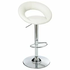 Tabouret De Bar Sasha Blanc Atmosphera
