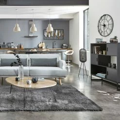 Tabouret De Bar Sasha Blanc Atmosphera -Ledepot-bailleul Soldes Magasin lot 2 tabourets de bar sasha blanc 3