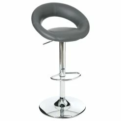 Tabouret De Bar Sasha Gris Atmosphera