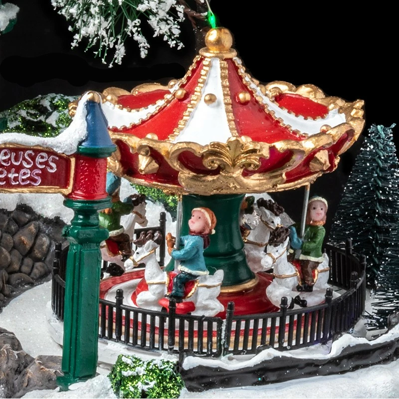 Fête Foraine De Noël Animée Et Lumineuse 4 Fête Foraine De Noël Animée Et Lumineuse – Image 2