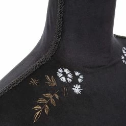 Mannequin Velours Noir 160 Cm Night Atmosphera -Ledepot-bailleul Soldes Magasin mannequin velours noir 160 cm night atmosphera 1