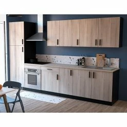 Demeyere Meuble Bas 1 Porte 40 Cm Origan Noir Et Bois 8 Demeyere Meuble Bas 1 Porte 40 Cm Origan Noir Et Bois -Ledepot-bailleul Soldes Magasin meuble bas 1 porte 40 cm origan noir et bois 1 2