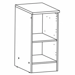 Demeyere Meuble Bas 1 Porte 40 Cm Origan Noir Et Bois 9 Demeyere Meuble Bas 1 Porte 40 Cm Origan Noir Et Bois -Ledepot-bailleul Soldes Magasin meuble bas 1 porte 40 cm origan noir et bois 1 3