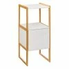 Meuble Bas 1 Porte Blanc Natureo 5Five -Ledepot-bailleul Soldes Magasin meuble bas 1 porte blanc natureo 5five