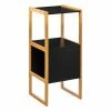 Meuble Bas 1 Porte Noir Natureo 5Five -Ledepot-bailleul Soldes Magasin meuble bas 1 porte noir natureo 5five