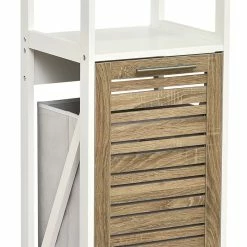 Meuble Bas Avec Panier à Linge Stockholm -Ledepot-bailleul Soldes Magasin meuble bas avec panier a linge stockholm 1 1