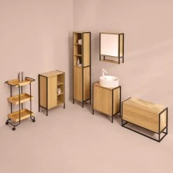 Meuble Bas Salle De Bain Tribecart 5Five -Ledepot-bailleul Soldes Magasin meuble bas salle de bain tribecart 5five 3