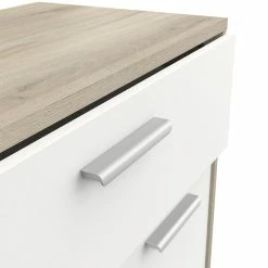 Demeyere Meuble De Rangement 2 Portes 1 Tiroir Léo -Ledepot-bailleul Soldes Magasin meuble de rangement 2 portes 1 tiroir leo 3