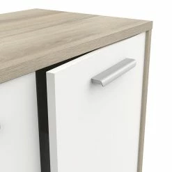 Demeyere Meuble De Rangement 2 Portes Léo -Ledepot-bailleul Soldes Magasin meuble de rangement 2 portes leo 1 3