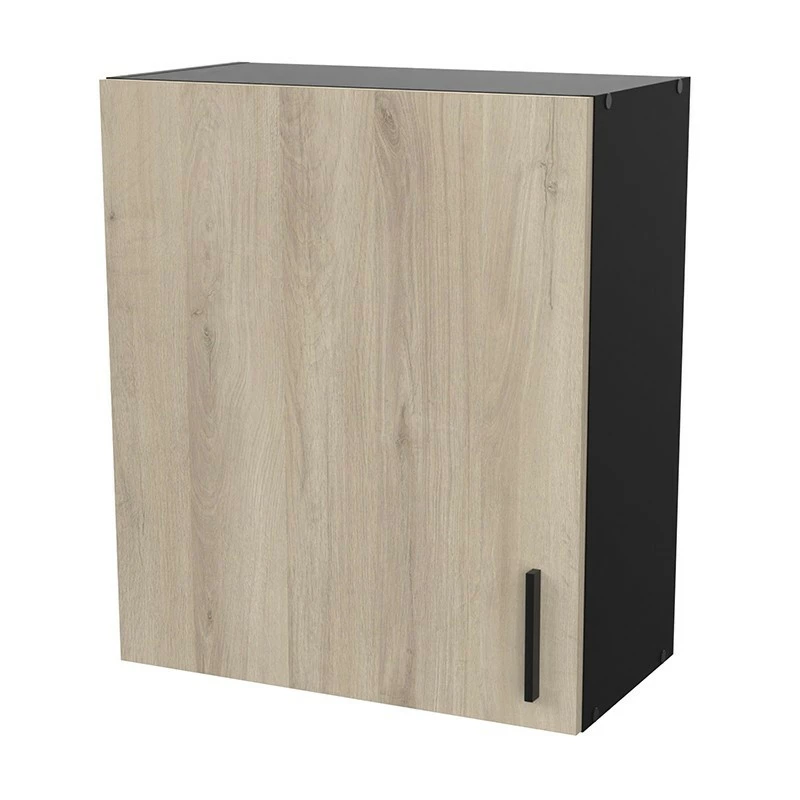 Demeyere Meuble Haut 1 Porte 60 Cm Origan Noir Et Bois 3 Demeyere Meuble Haut 1 Porte 60 Cm Origan Noir Et Bois