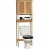 Meuble Dessus WC Bambou 2 Portes Mahé -Ledepot-bailleul Soldes Magasin meuble wc bambou collection mahe