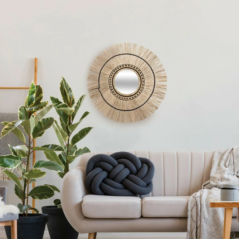 Miroir Laya Roseau 60 Cm Atmosphera 4 Miroir Laya Roseau 60 Cm Atmosphera – Image 2