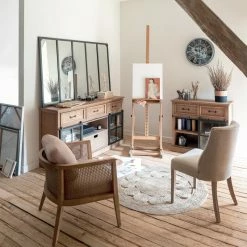 Miroir Métal Atelier Lola 160 X 100 Cm Atmosphera -Ledepot-bailleul Soldes Magasin miroir metal atelier lola 160 x 100 cm atmosphera 1