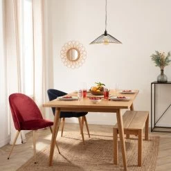 Miroir Rotin Fleur D56 Atmosphera -Ledepot-bailleul Soldes Magasin miroir rotin fleur d56 atmosphera 1