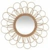 Miroir Rotin Fleur D56 Atmosphera -Ledepot-bailleul Soldes Magasin miroir rotin fleur d56 atmosphera