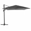 Parasol Décentré Eléa Inclinable Hexagonal Oléfine Anthracite Hespéride -Ledepot-bailleul Soldes Magasin parasol decentre elea inclinable 3x42 olefine anthracite hesperide