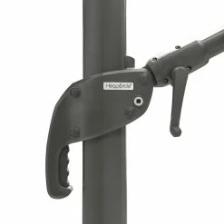 Parasol Décentré Eléa Inclinable Hexagonal Oléfine Anthracite Hespéride -Ledepot-bailleul Soldes Magasin parasol decentre elea inclinable 3x42 olefine anthracite hesperide 1 2