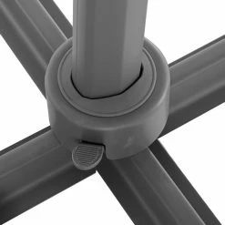 Parasol Décentré Eléa Inclinable Hexagonal Oléfine Anthracite Hespéride -Ledepot-bailleul Soldes Magasin parasol decentre elea inclinable 3x42 olefine anthracite hesperide 1 6