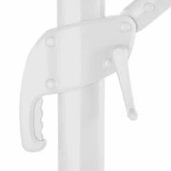 Parasol Décentré Eléa Inclinable Carré Oléfine Noisette/blanc Hespéride -Ledepot-bailleul Soldes Magasin parasol decentre elea inclinable carre olefine noisetteblanc hesperide 4