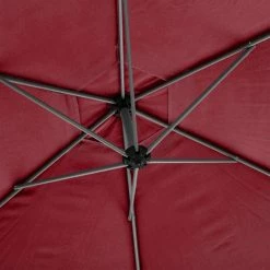 Parasol Décentré Rond Manoa Bordeaux Hespéride -Ledepot-bailleul Soldes Magasin parasol decentre rond manoa bordeaux hesperide 4