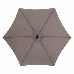Parasol Décentré Rond Manoa Taupe Hespéride 11 Parasol Décentré Rond Manoa Taupe Hespéride -Ledepot-bailleul Soldes Magasin parasol decentre rond manoa taupe hesperide 4