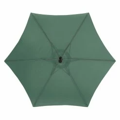 Parasol Décentré Rond Manoa Vert Olive Hespéride -Ledepot-bailleul Soldes Magasin parasol decentre rond manoa vert olive hesperide 2