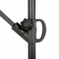 Parasol Déporté Rond Janeiro Ardoise Hespéride -Ledepot-bailleul Soldes Magasin parasol deporte rond janeiro ardoise hesperide 3