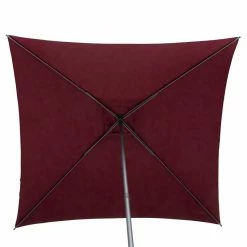 Parasol Droit Carré 2,5x2,5m Soya Bordeaux Hespéride 12 Parasol Droit Carré 2,5x2,5m Soya Bordeaux Hespéride -Ledepot-bailleul Soldes Magasin parasol droit carre 25x25m soya bordeaux hesperide 3
