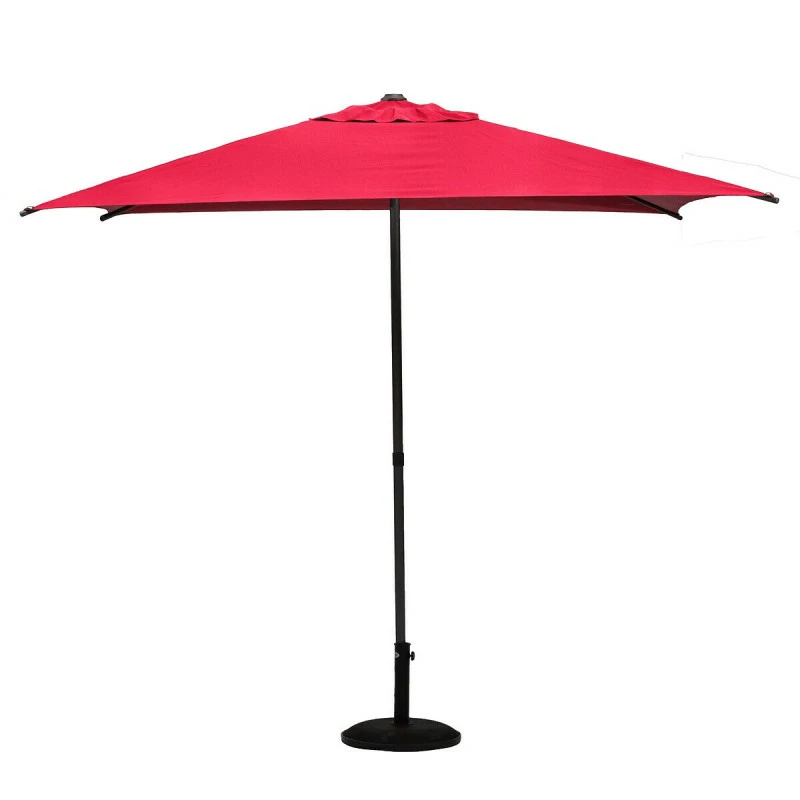 Parasol Droit Carré 2,5x2,5m Soya Grenade Hespéride 4 Parasol Droit Carré 2,5x2,5m Soya Grenade Hespéride – Image 2