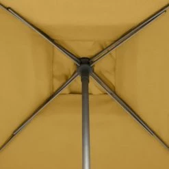 Parasol Droit Carré 2,5x2,5m Soya Jaune Moutarde Hespéride 14 Parasol Droit Carré 2,5x2,5m Soya Jaune Moutarde Hespéride -Ledepot-bailleul Soldes Magasin parasol droit carre 25x25m soya jaune moutarde hesperide 5