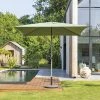 Parasol Droit Carré 2,5x2,5m Soya Vert Olive Hespéride 2 Parasol Droit Carré 2,5x2,5m Soya Vert Olive Hespéride -Ledepot-bailleul Soldes Magasin parasol droit carre 25x25m soya vert olive hesperide