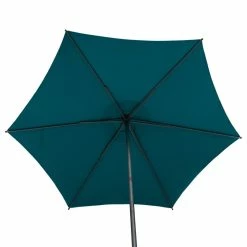 Parasol Droit Rond 2,7m Soya Bleu Canard Hespéride 13 Parasol Droit Rond 2,7m Soya Bleu Canard Hespéride -Ledepot-bailleul Soldes Magasin parasol droit rond 27m soya bleu canard hesperide 4