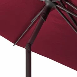 Parasol Droit Rond 2,7m Soya Bordeaux Hespéride -Ledepot-bailleul Soldes Magasin parasol droit rond 27m soya bordeaux hesperide 5