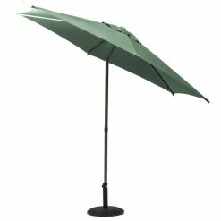 Parasol Droit Rond 2,7m Soya Vert Olive Hespéride -Ledepot-bailleul Soldes Magasin parasol droit rond 27m soya vert olive hesperide 2