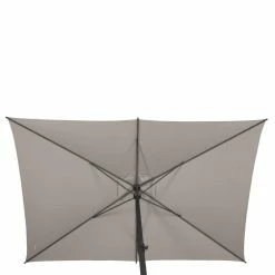 Parasol Mat Central 2x3 M Loompa Taupe Hespéride -Ledepot-bailleul Soldes Magasin parasol mat central 2x3 m loompa taupe hesperide 4