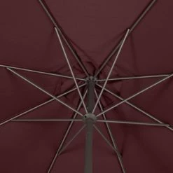 Parasol Mat Central Rond 3m Loompa Bordeaux Hespéride 13 Parasol Mat Central Rond 3m Loompa Bordeaux Hespéride -Ledepot-bailleul Soldes Magasin parasol mat central rond 3m loompa bordeaux hesperide 4
