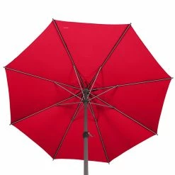 Parasol Mat Central Rond 3m Loompa Grenade Hespéride 12 Parasol Mat Central Rond 3m Loompa Grenade Hespéride -Ledepot-bailleul Soldes Magasin parasol mat central rond 3m loompa grenade hesperide 3