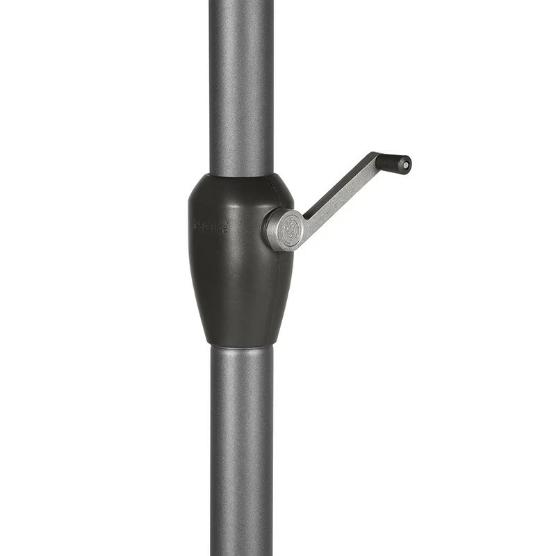 Parasol Mat Central Rond 3m Loompa Grenade Hespéride 7 Parasol Mat Central Rond 3m Loompa Grenade Hespéride – Image 5