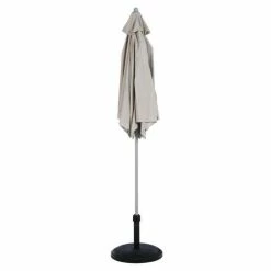 Parasol Rond 2,3m Anzio Taupe Hespéride -Ledepot-bailleul Soldes Magasin parasol rond anzio hesperide taupe 2