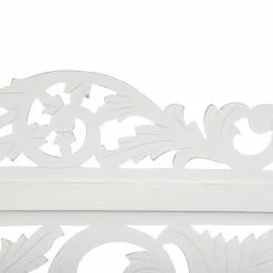 Paravent Blanc Terre Bois Sculpté Atmosphera -Ledepot-bailleul Soldes Magasin paravent blanc terre bois sculpte atmosphera 1