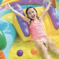 Pataugeoire Aire De Jeu Dinoland Intex -Ledepot-bailleul Soldes Magasin pataugeoire aire de jeu dinoland intex 5