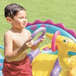 Pataugeoire Aire De Jeu Dinoland Intex -Ledepot-bailleul Soldes Magasin pataugeoire aire de jeu dinoland intex 6