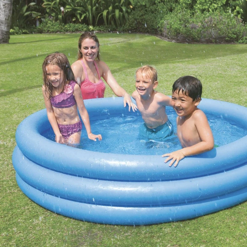 Petite Piscine D168 Cm Cristal Blue Intex 4 Petite Piscine D168 Cm Cristal Blue Intex – Image 2