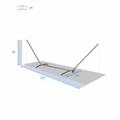 Pied Réglable Petit Modèle Pour Hamac Panao Hespéride -Ledepot-bailleul Soldes Magasin pied reglable petit modele pour hamac panao hesperide 5